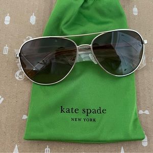 NWT Kate Spade Aviator Emmaline Sunglasses